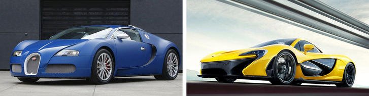 Mindkettő mérnöki remekmű, de vajon a Bugatti Veyron vagy a McLaren P1 gyorsul jobban?