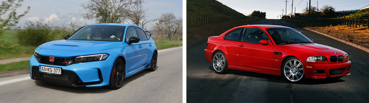 Egy aktuális Civic Type R már lenyomná százig az ikonikus BMW E46 M3-at? Melyik gyorsul jobban?