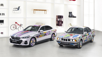 A legújabb BMW koncepció egy színváltós i5