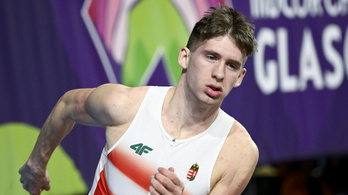 Molnár Attila országos csúcsot futott a fedett pályás atlétikai világbajnokságon