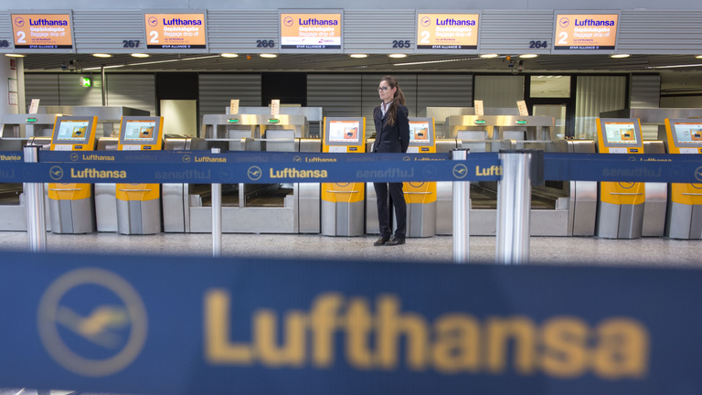 Ismét sztrájkolnak a Lufthansa dolgozói, járattörlések várhatók