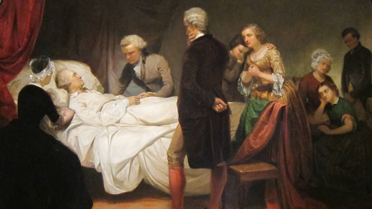 Life of George Washington, Deathbed
