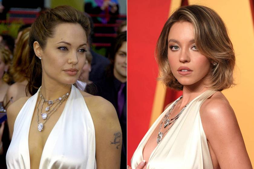 Kinek állt jobban? Angelina Jolie estélyi ruhájában kapták le a szexi színésznőt