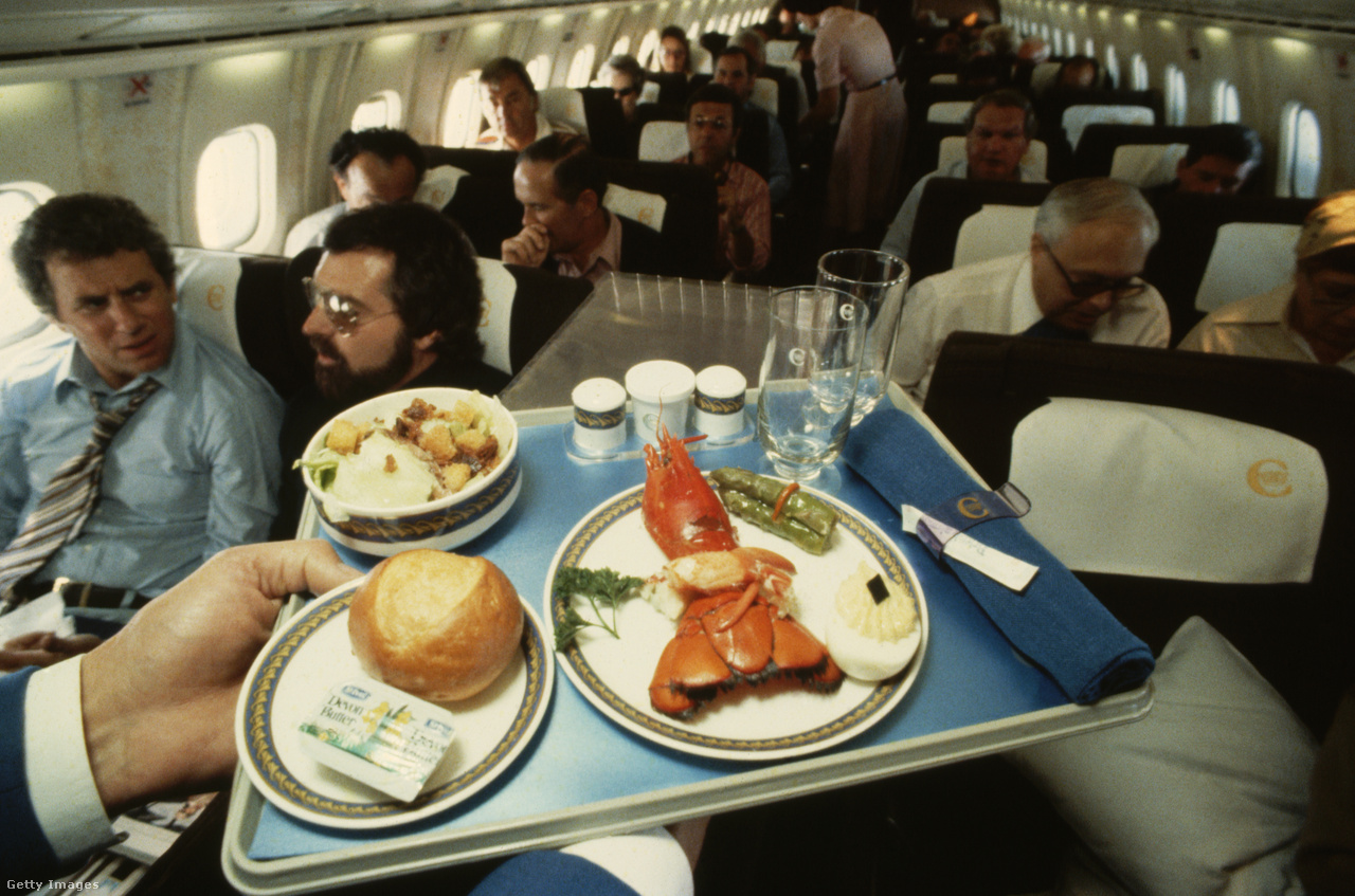 Atlanti-óceán, 1978. Homárvacsora a Concorde-on
