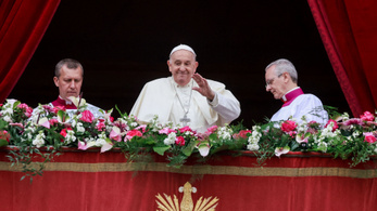 Ferenc pápa egészségügyi állapota ellenére celebrált szentmisét húsvétvasárnap