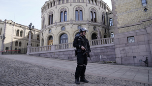 Bombafenyegetés volt a norvég Parlamentben