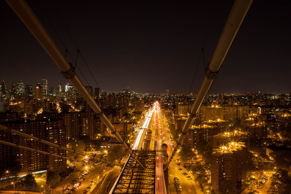 Manhattan a Williamsburg Híd tetejéről fényképezve. 