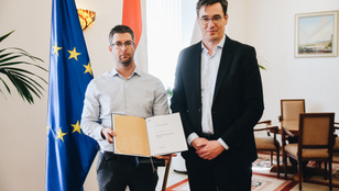 Pro Urbe Budapestért-díjat kapott Karsai Dániel