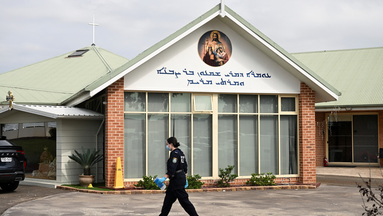 Ausztrália szerint terrorcselekmény volt a templomban elkövetett késes támadás