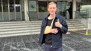 Horrorsérülése után 12 nappal kiengedték a kórházból Valter Attila csapattársát