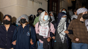 Palesztinpárti tüntetők foglalták el a Columbia Egyetem egyik épületét
