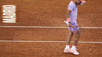 Nadal a nyolcaddöntőben búcsúzott élete utolsó madridi nagy tornájától