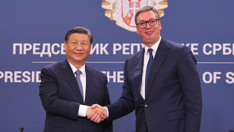 A kínai és szerb elnök sziklaszilárd barátságukról beszéltek a találkozójuk után