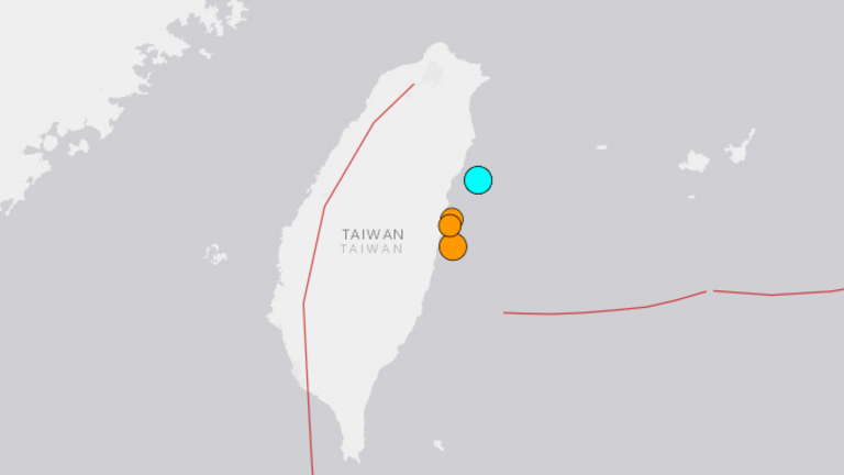 Újabb földrengés rázta meg Tajvant
