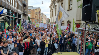 Tüntettek Budapesten, Orbán Viktornak, Gyurcsány Ferencnek és Magyar Péternek is beszóltak