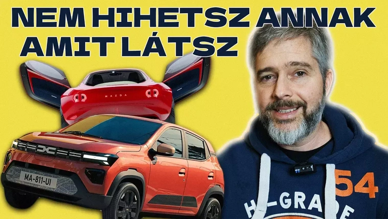 HIHETETLEN AI videók és az ÚJ DACIA SPRING konnektorral