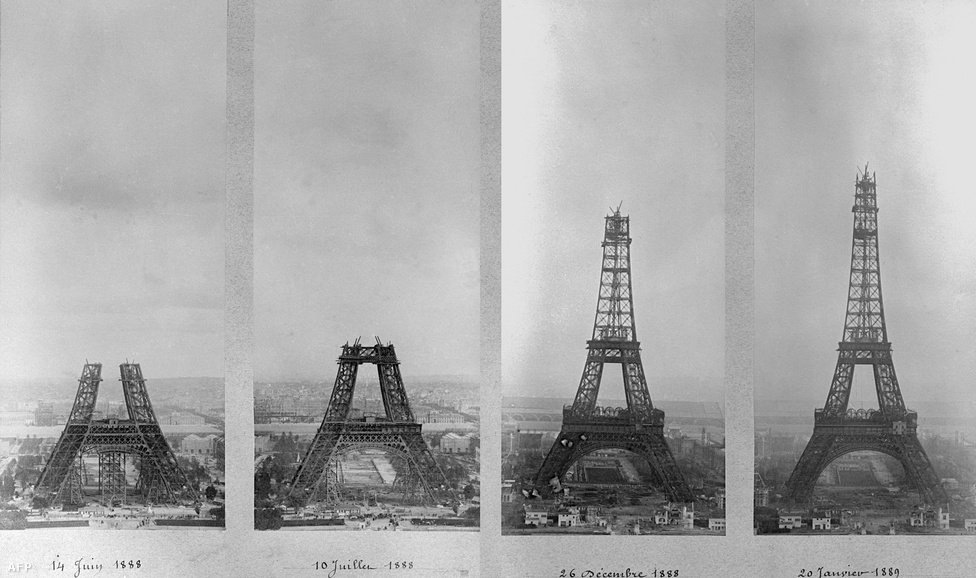 A torony elképesztő sebességgel épült: havonta átlagosan 12 méterrel lett magasabb. A torony mindössze 26 hónap alatt készült el.