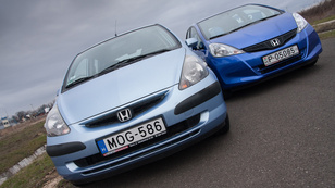 Használt: Honda Jazz 1.4 CVT (2002) és 1.2 (2011)
