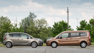 Opel Meriva 1.6 CDTI – Ford Tourneo Connect 1.6 TDCI LWB (2014.)