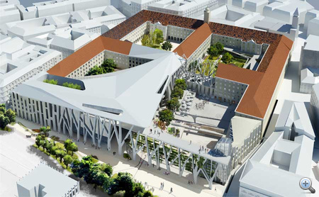 A Városháza fórum terve