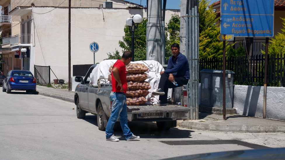 Görögország egyes részein egyszerű a képlet: autó=pickup