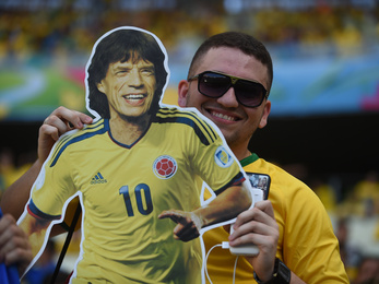 Mick Jagger tehet a brazil vereségről