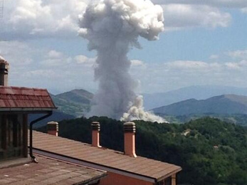 Felrobbant az olasz tűzijátékgyár, két halott