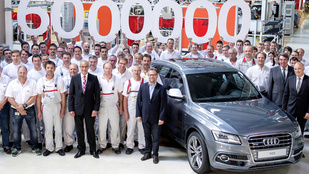 Legyártották a hatmilliomodik Audi Quattrót
