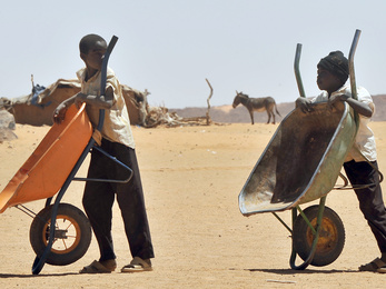 Szudánban a talicska a trafikmutyi