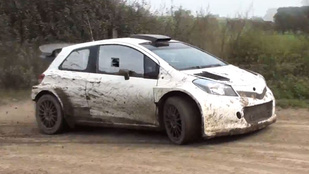 Újabb videó a Yaris WRC prototípusáról