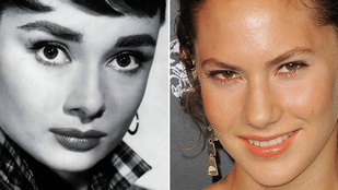 Audrey Hepburn unokája előtt térdre borul a divatvilág