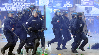 Lille-ben a francia rendőrök verték azt Evertont