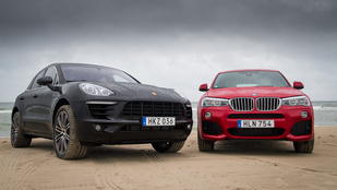 Összehasonlító: BMW X4 Xdrive 35i vs Porsche Macan S diesel - 2014.