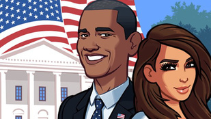 Kardashian dekoltázzsal szavazott Obamára
