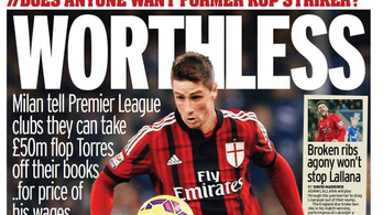 A Milannak ennyi elég is volt Torresből