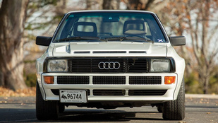 Legendás Audi százmillióért