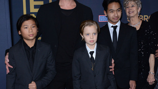Brad Pitt lánya még mindig fiú akar lenni, és tiszta apja