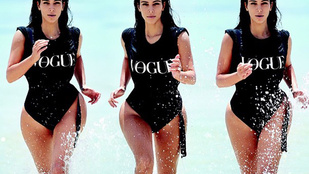 Kardashian a Vogue-ban baywatchozott