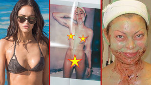 Bikinis Megan Fox és cukin alvó Mihalik: ezek voltak a hét képei