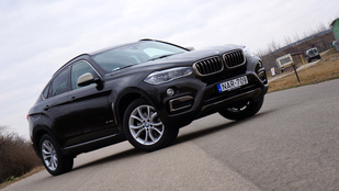 Menetpróba: BMW X6 xDrive 30d - 2015.