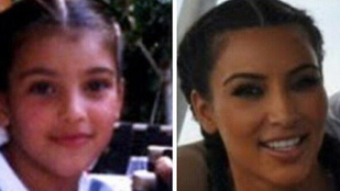 Így nézett ki Kim Kardashian 6 évesen