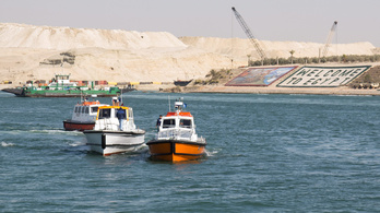 Megmutatták az épülő új Szuezi-csatornát