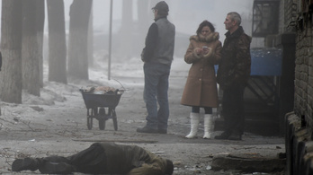 Megint kilőttek egy ukrán trolibuszt