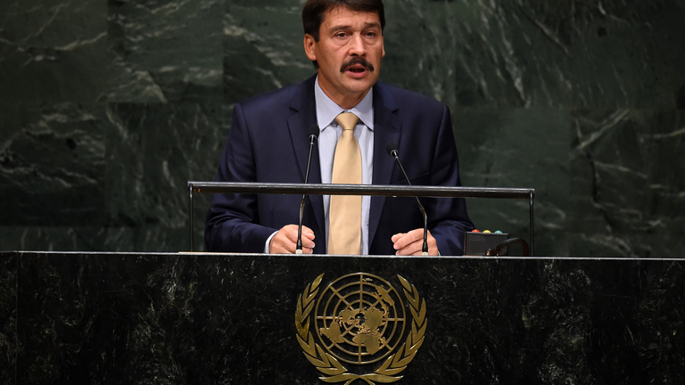 Áder nem indul az ENSZ-főtitkári posztért