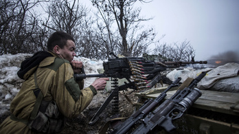 Kemény harcok dúlnak Kelet-Ukrajnában