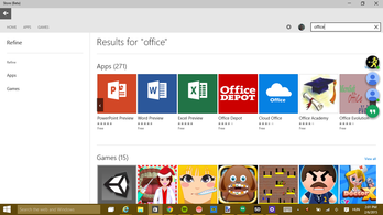 Megérkezett az Office a Windows 10-hez