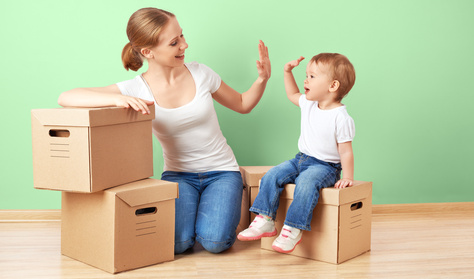 Költözés kisgyerekkel - tippek