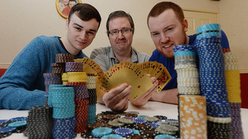 Apu, anyu, a két fiú is pókeres, 30 milliót nyertek pár hét alatt