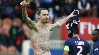 Ibrahimovic bekaratézott egy gólt, aztán új tetoválásaival feszített