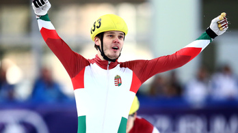 Sporttörténelem gyorskorcsolyában: Knoch Viktor világkupát nyert